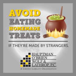 halloween safety tips avoid eating homemade treats from strangers