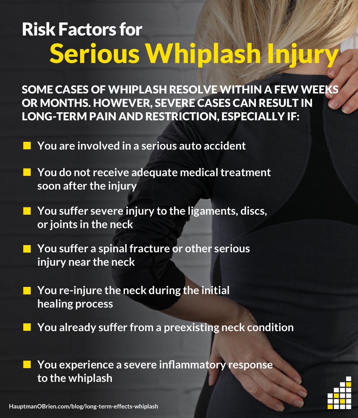 Risk Factors for Serious Whiplash Injury