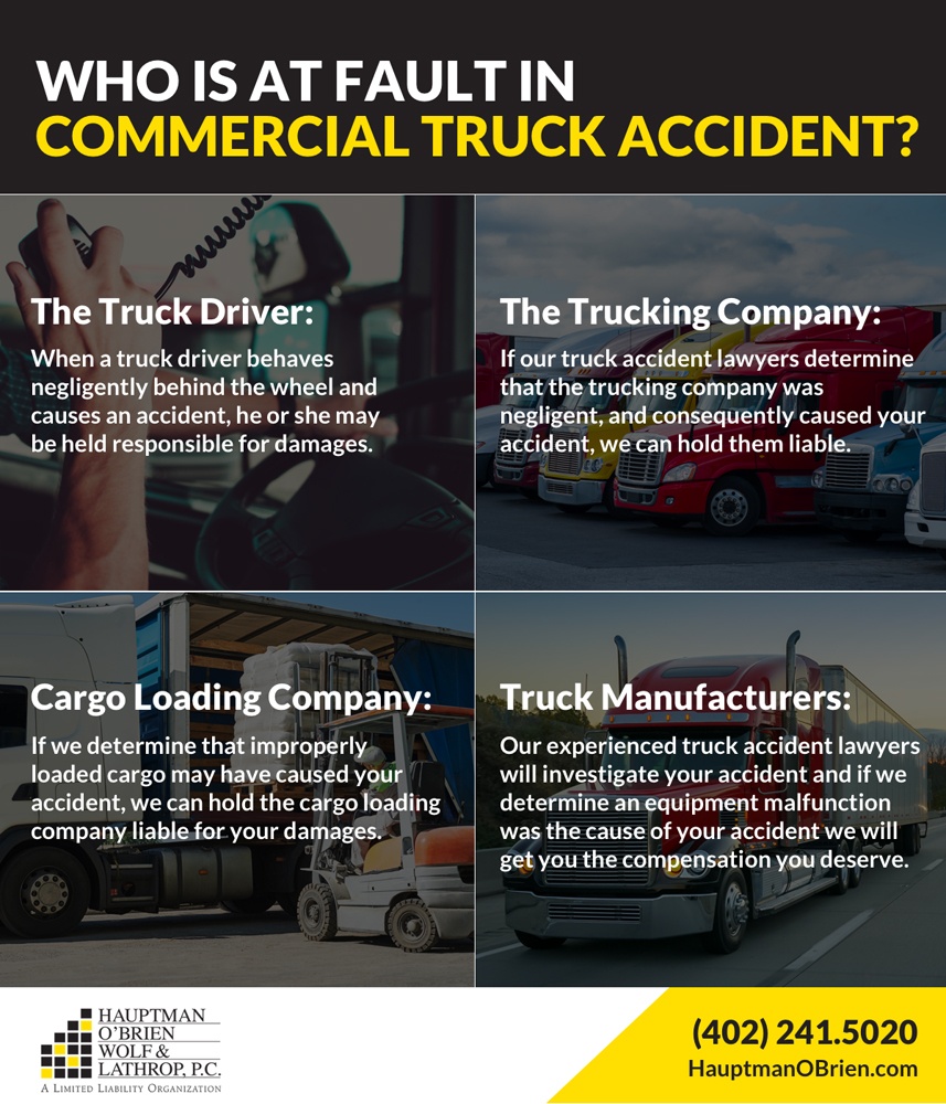 Truck Accident Lawyers - Who Is At Fault