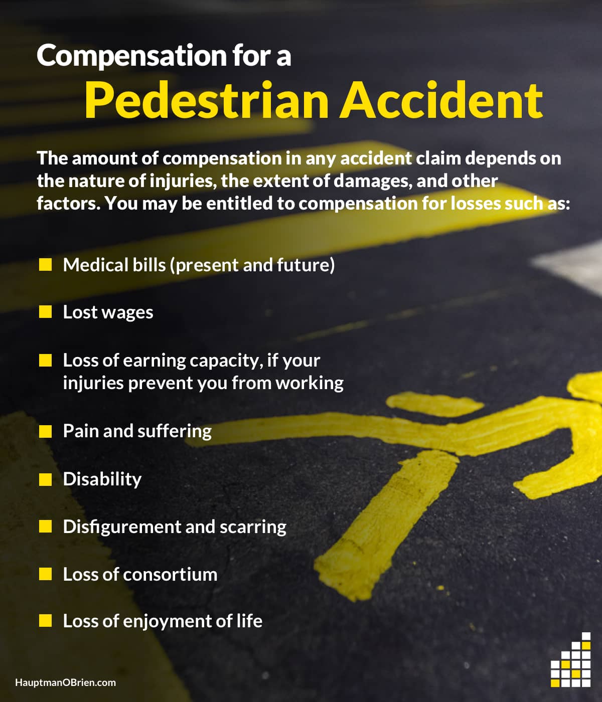 Compensation for a Pedestrian Accident