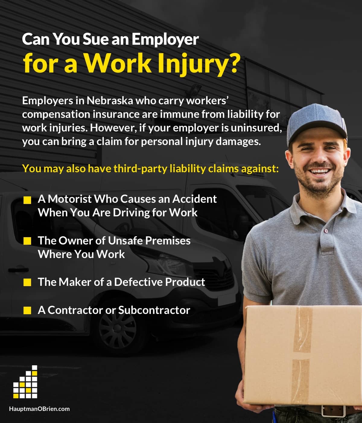 can you sue an employer for a work injury?
