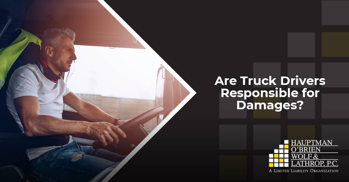 Can a Truck Driver Be Sued After a Truck Accident?
