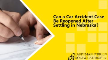 Can a Car Accident Be Reopened in Nebraska
