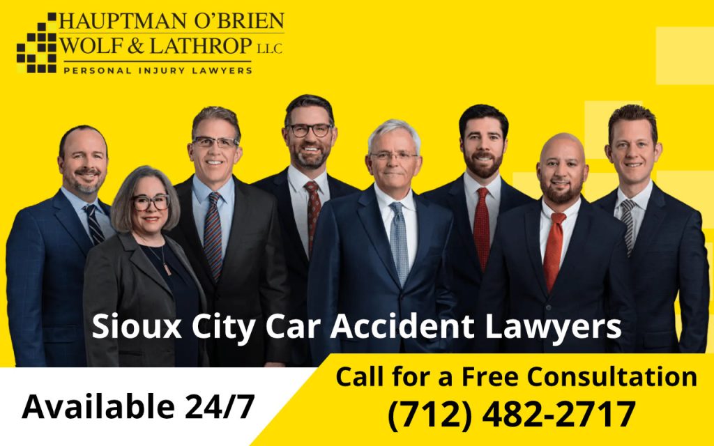 Sioux City Car Accident Lawyers - Hauptman, O'Brien, Wolf & Lathrop, LLC