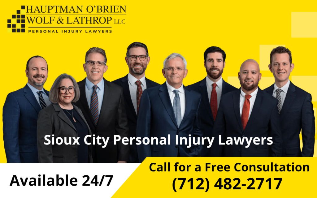 Sioux City Personal Injury Lawyers - Hauptman, O'Brien, Wolf & Lathrop, LLC