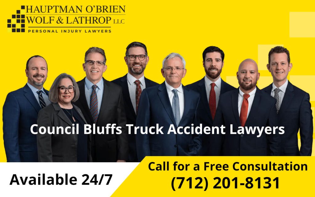 Council Bluffs Truck Accident Lawyers - Hauptman, O'Brien, Wolf & Lathrop, LLC
